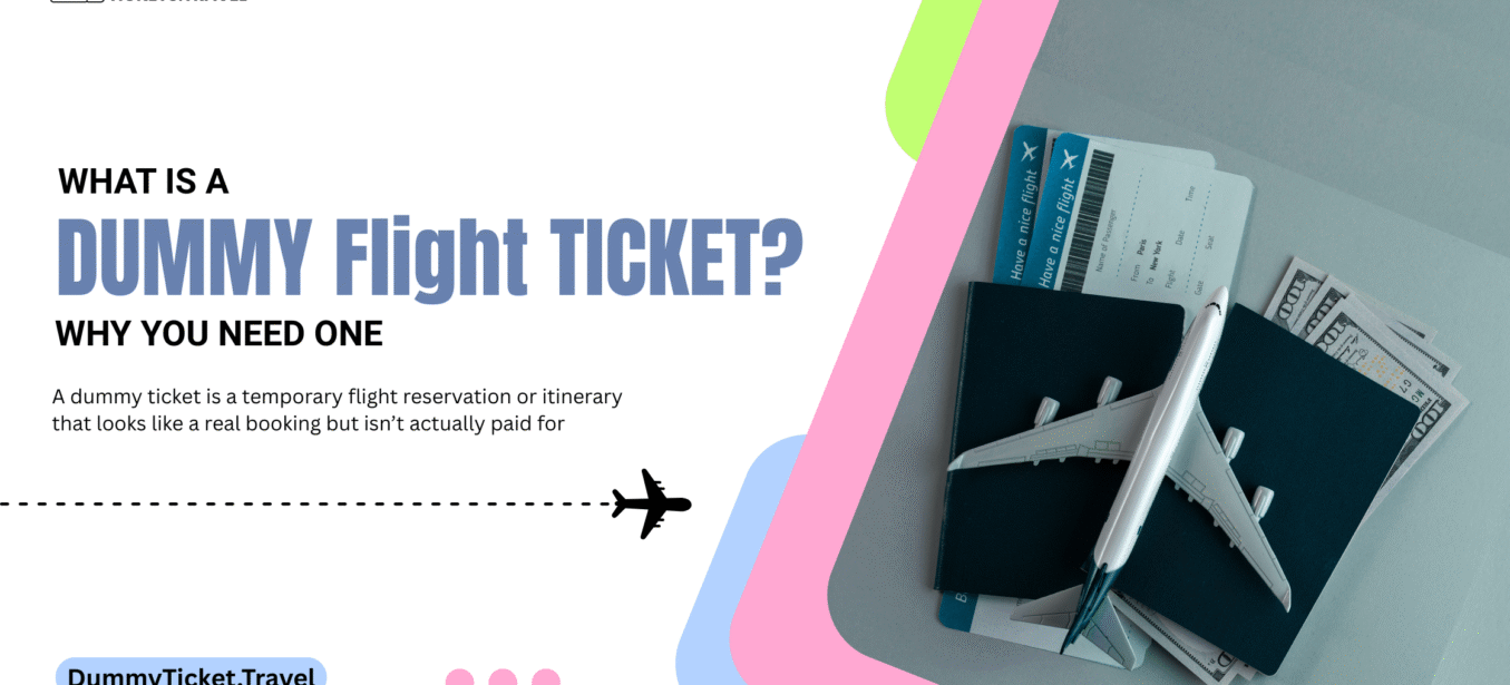 What is dummy ticket blog banner