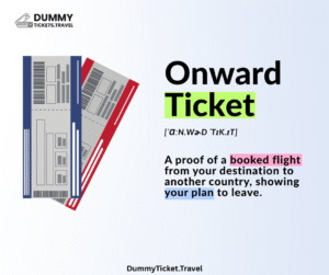Onward Ticket meaning