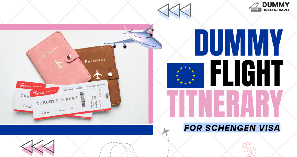 Dummy Flight Itinerary