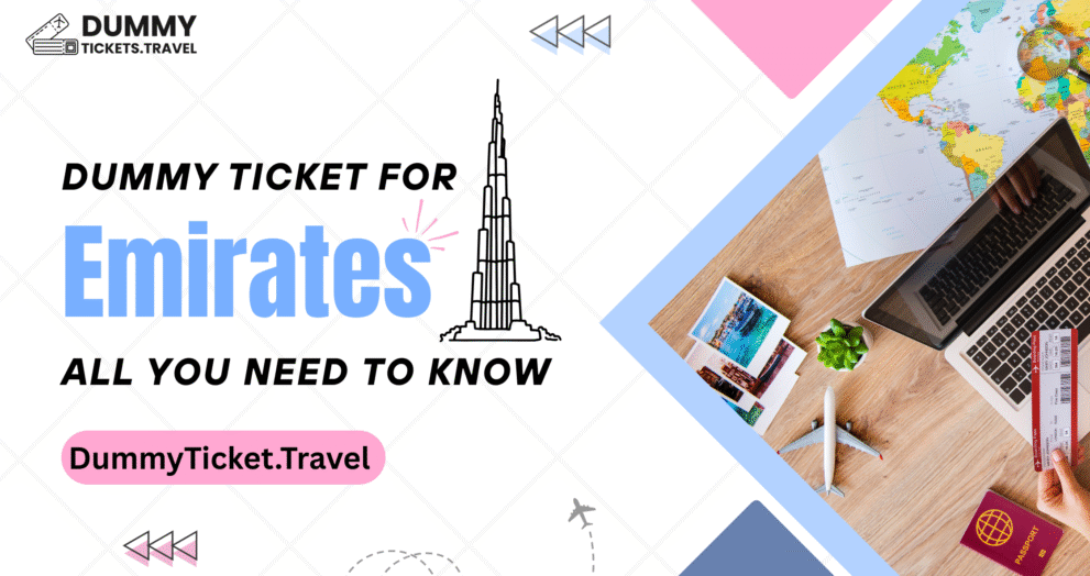 Emirates Dummy Ticket