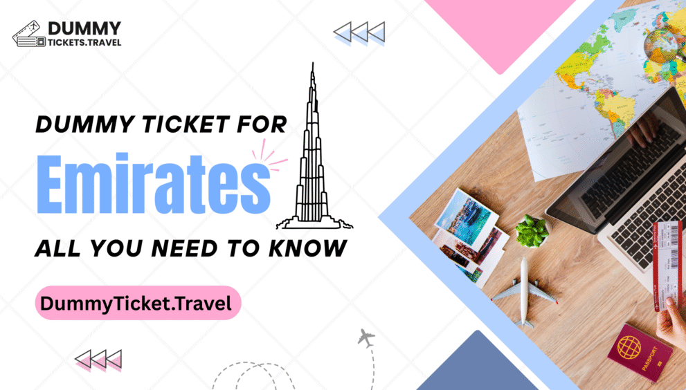 Emirates Dummy Ticket